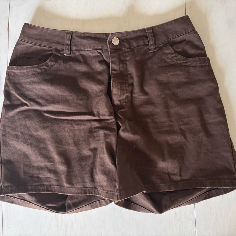 2/$20 Cherokee Women's Brown Casual Shorts